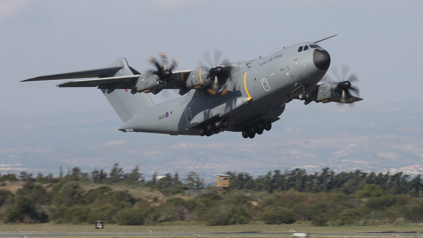 Russia Is Jamming Royal Air Force Transport Aircraft Flying Out Of Cyprus: Reports