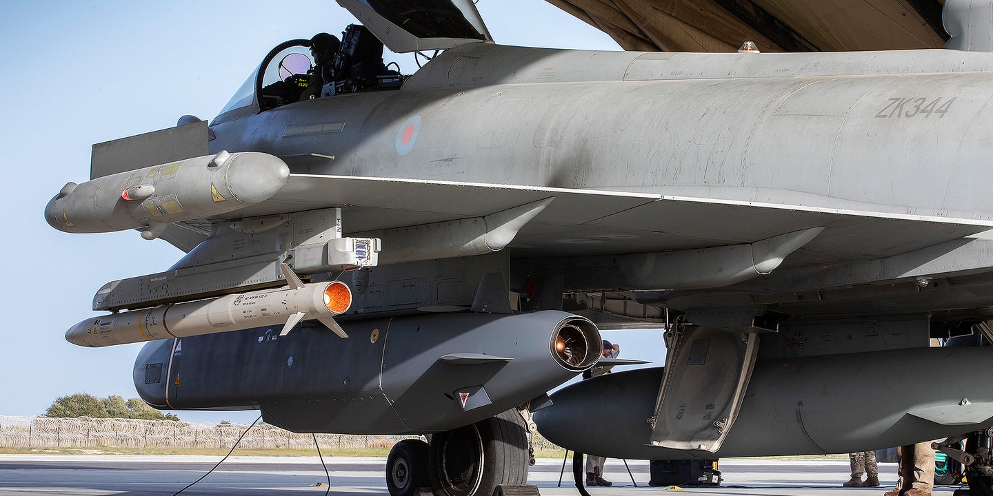 British Typhoons Have Used Storm Shadow Cruise Missiles For The First Time In Combat
