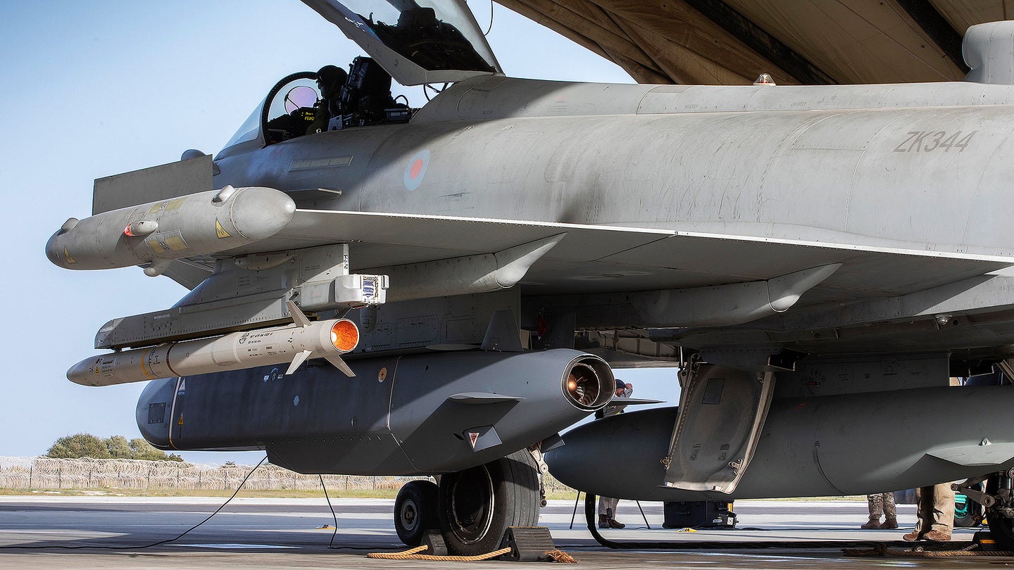 British Typhoons Have Used Storm Shadow Cruise Missiles For The First Time In Combat