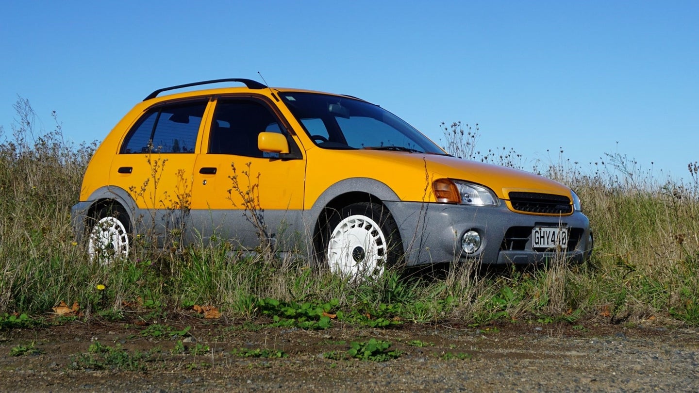 Meet the Adorably ’90s Toyota Starlet Remix 4WD Named Ted