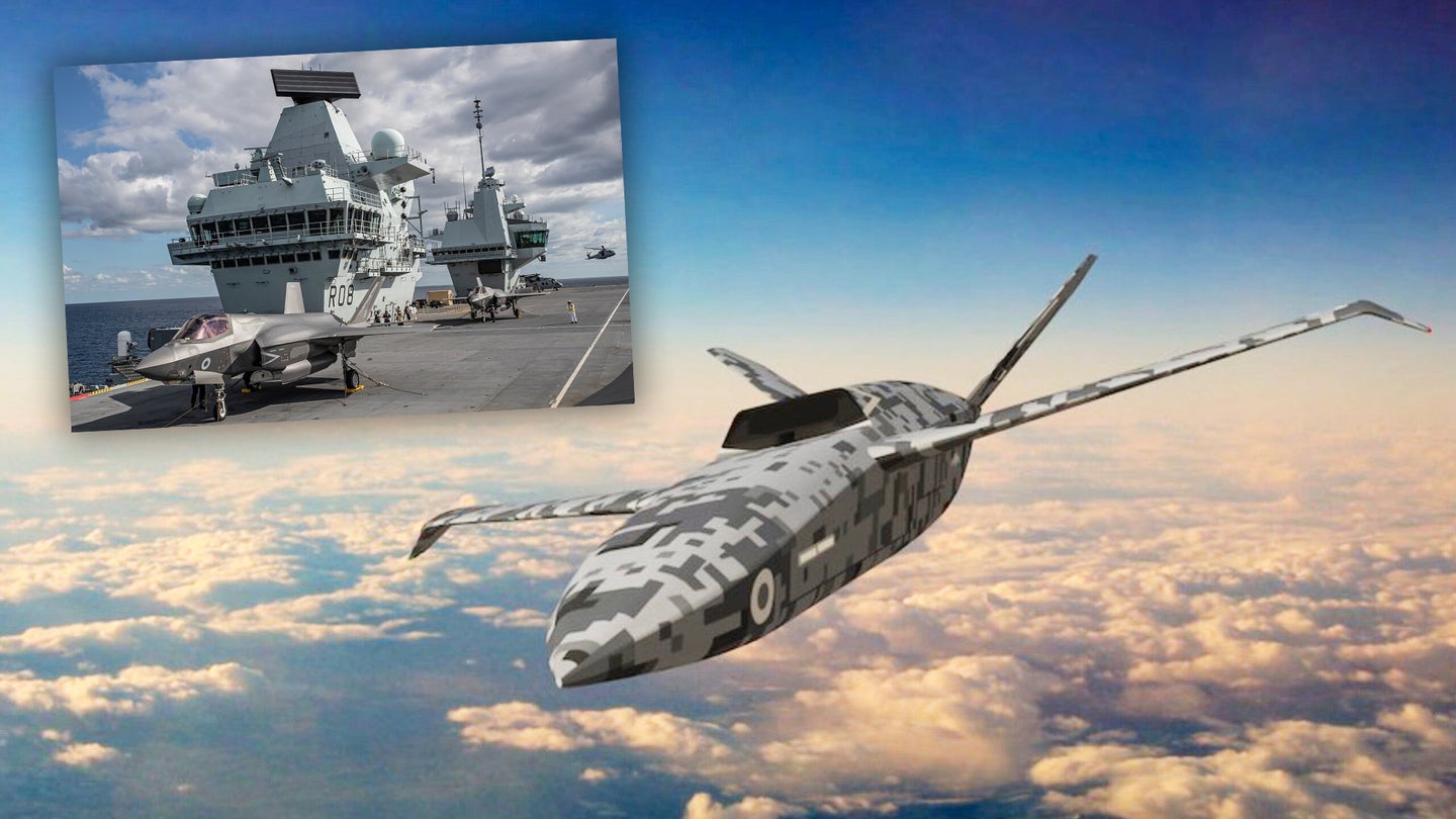 Now The UK Wants To Add Combat Drones To Its Aircraft Carriers, But Is It Really Feasible?