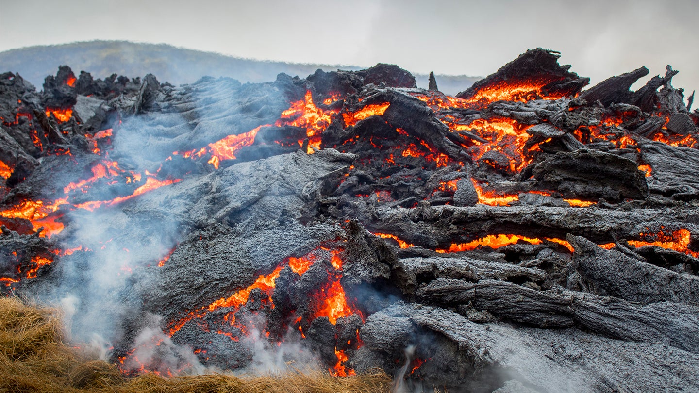 Fly Over Iceland’s Erupting Volcano With This Remarkable Drone Footage