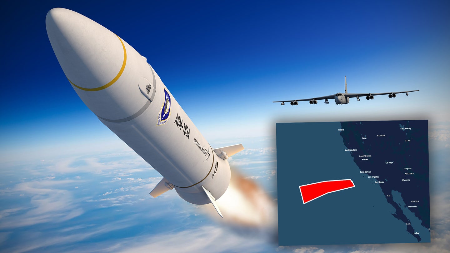 The First Flight Test Of The Air Force&#8217;s New Hypersonic Missile Appears To Be Imminent