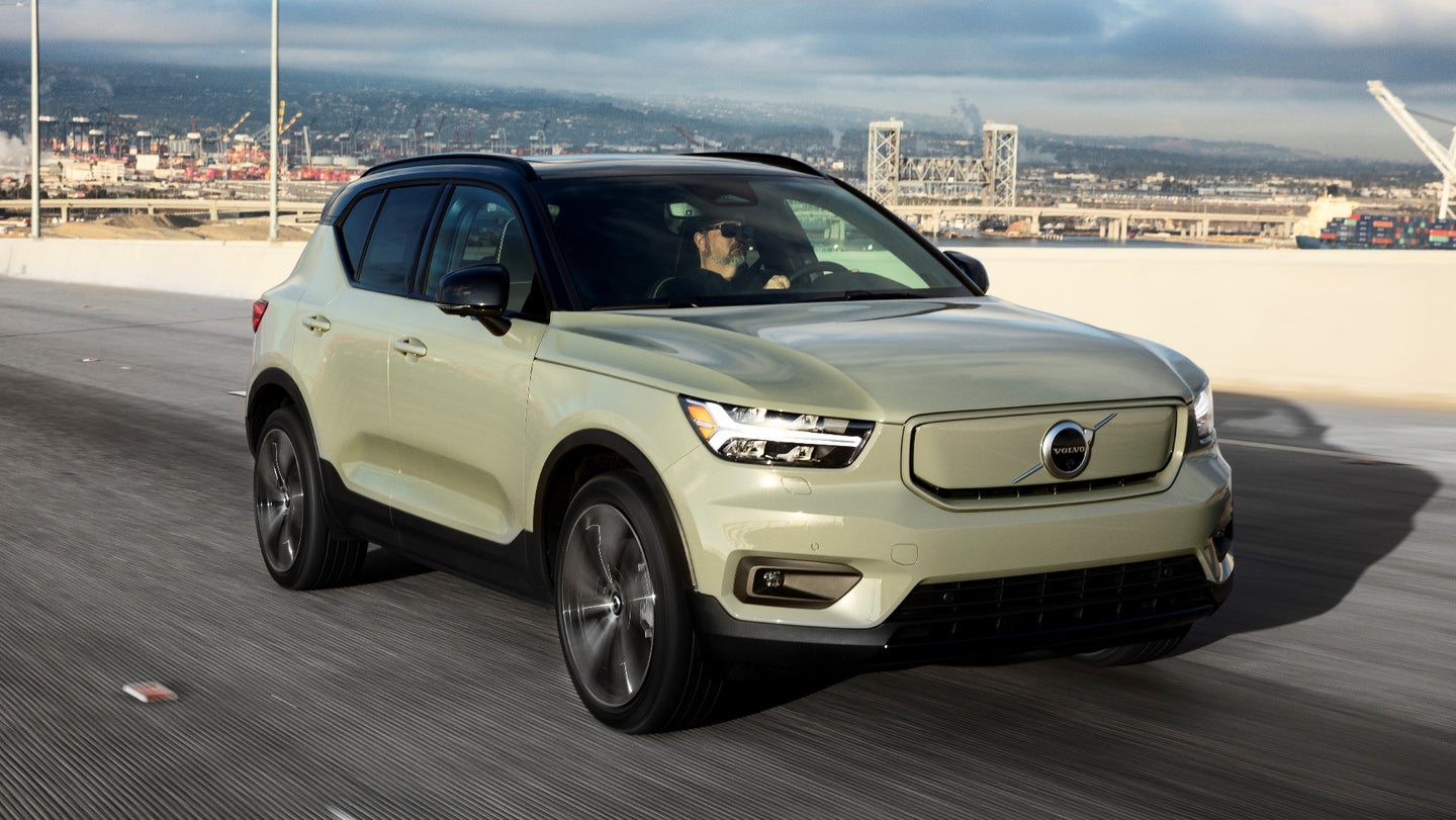 Software Issue Strands Volvo’s New XC40 Recharge EV at Cargo Ports