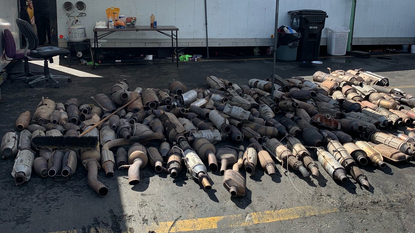 California Police Recover at Least $400K in Stolen Catalytic Converters