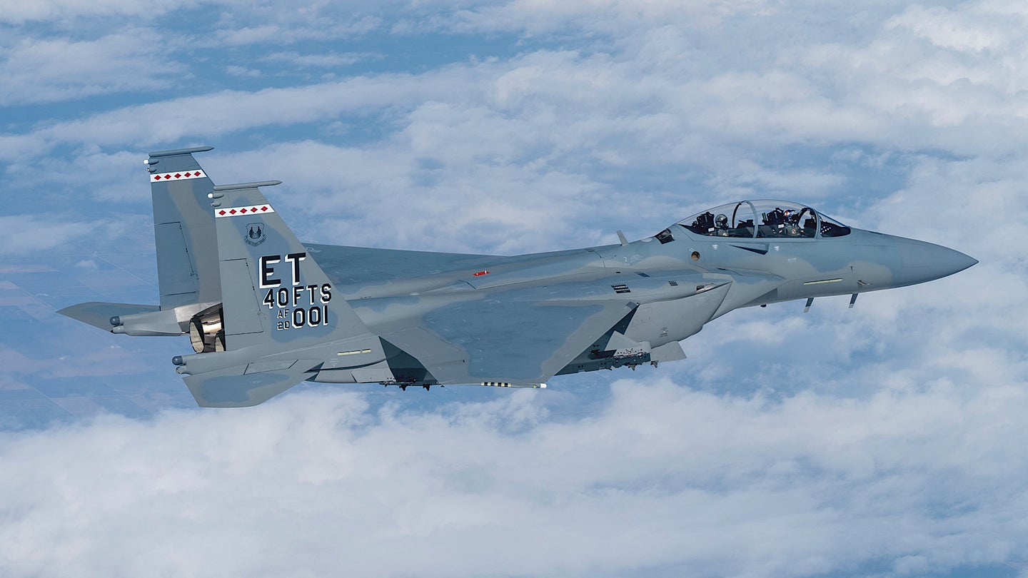 Air Force Wants To Give Its F-15s Game-Changing Cognitive Electronic Warfare Capabilities