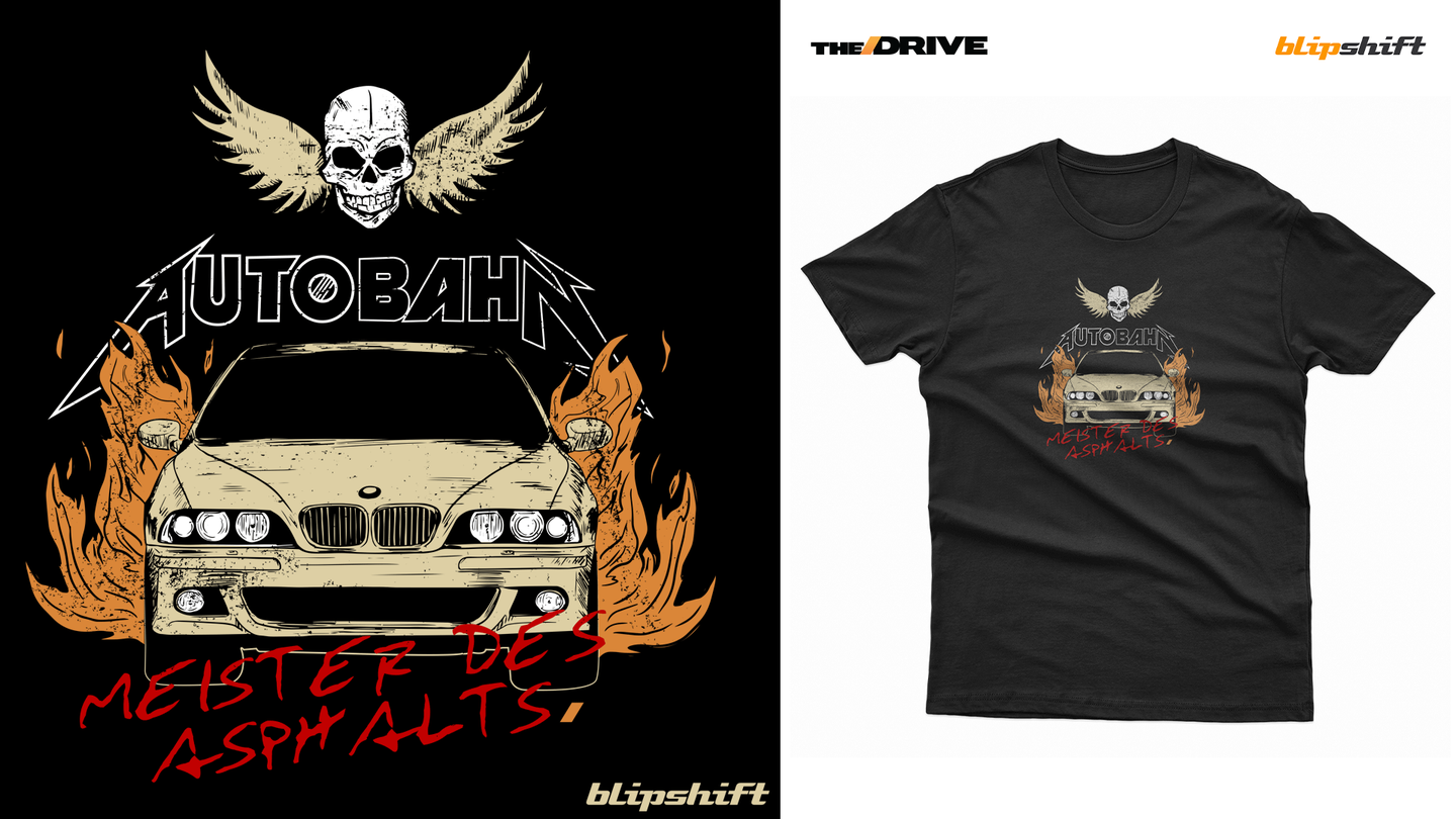 <em>The Drive</em> and Blipshift&#8217;s New Autobahn Stormer Merch Will Have You Singing <em>MEISTER MEISTER!</em>