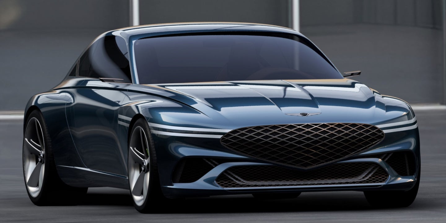 The Gorgeous Genesis X Concept Should Give You Hope for the Future of Electric GTs
