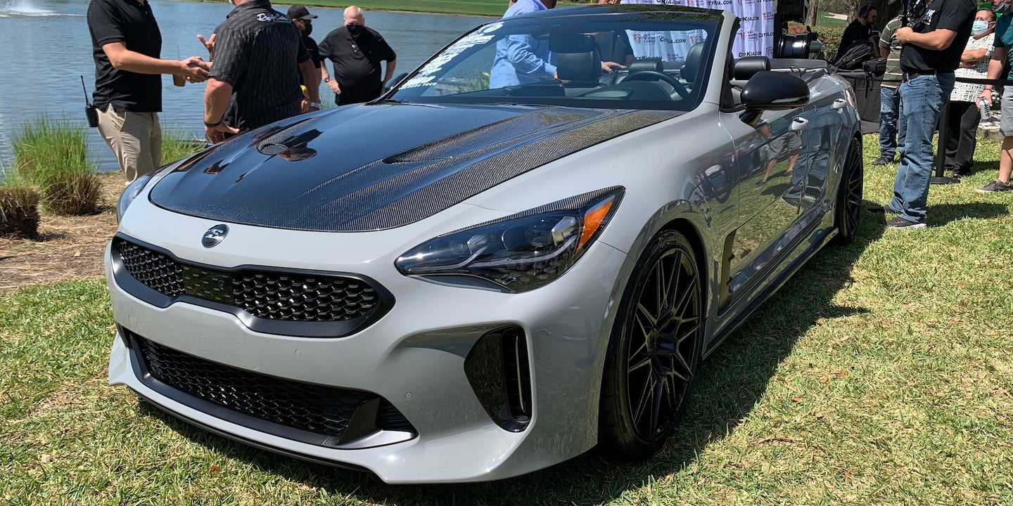 The Kia Stinger Looks Even Sweeter Without a Roof