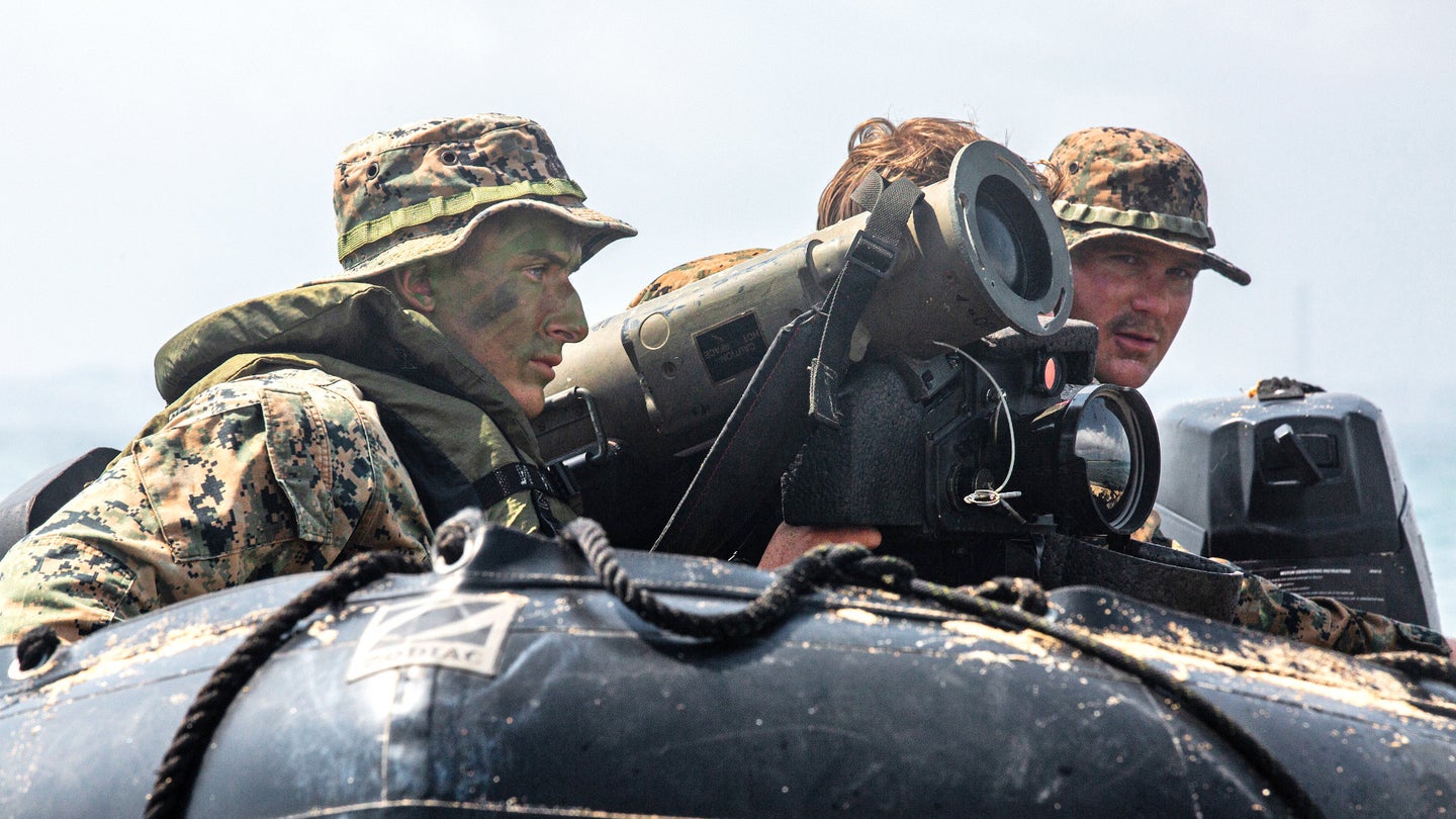 Marines Test Javelin Missile Teams In Rubber Rafts “Like Somali Pirates, But Better Armed”