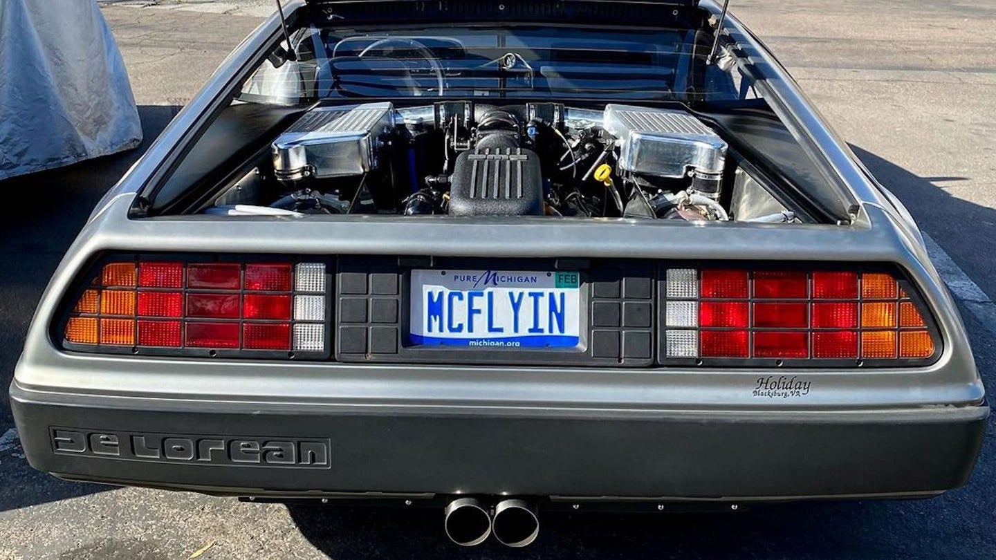 World&#8217;s Most Powerful DeLorean Rocks a 630-HP Kia V6 and a Porsche 911 Six-Speed Manual