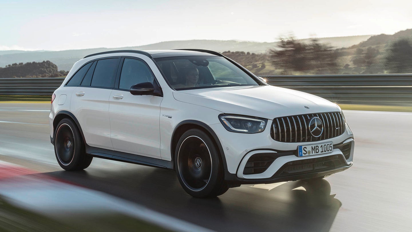 You Can Soon Get the 2022 Mercedes-AMG GLC 63 S Without the Weird Roof