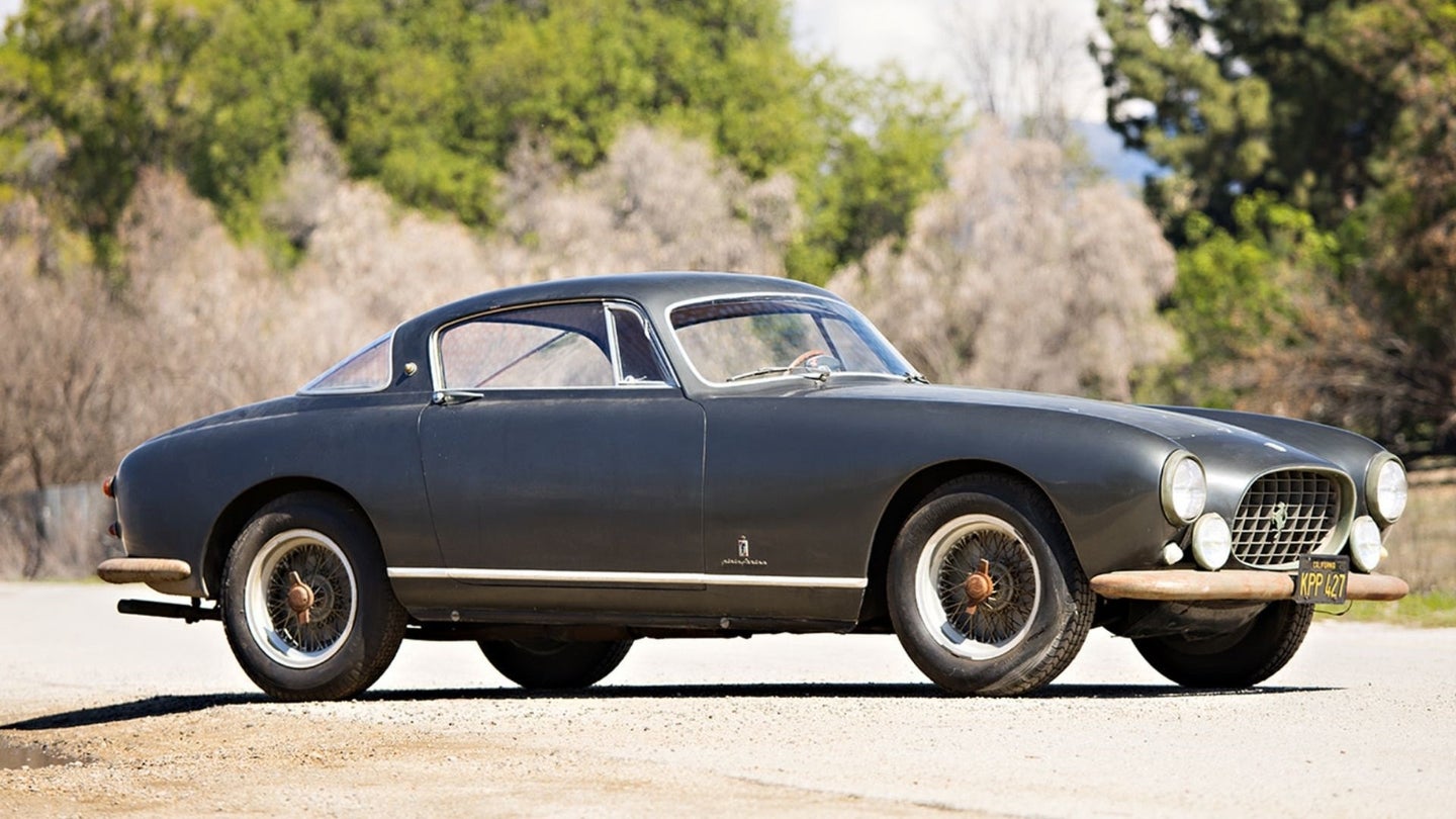 1955 Ferrari 250 Europa Custom-Ordered by Italy&#8217;s Liquor Mogul Is Headed to Auction