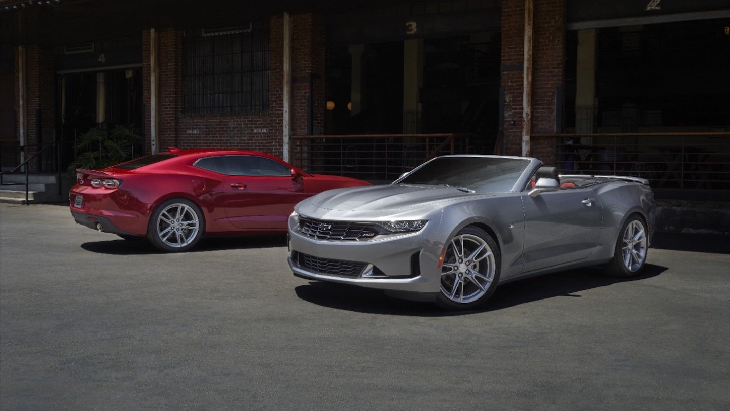 2022 Chevrolet Camaro Ditches 1LE Track Pack for V6 and Turbo Four
