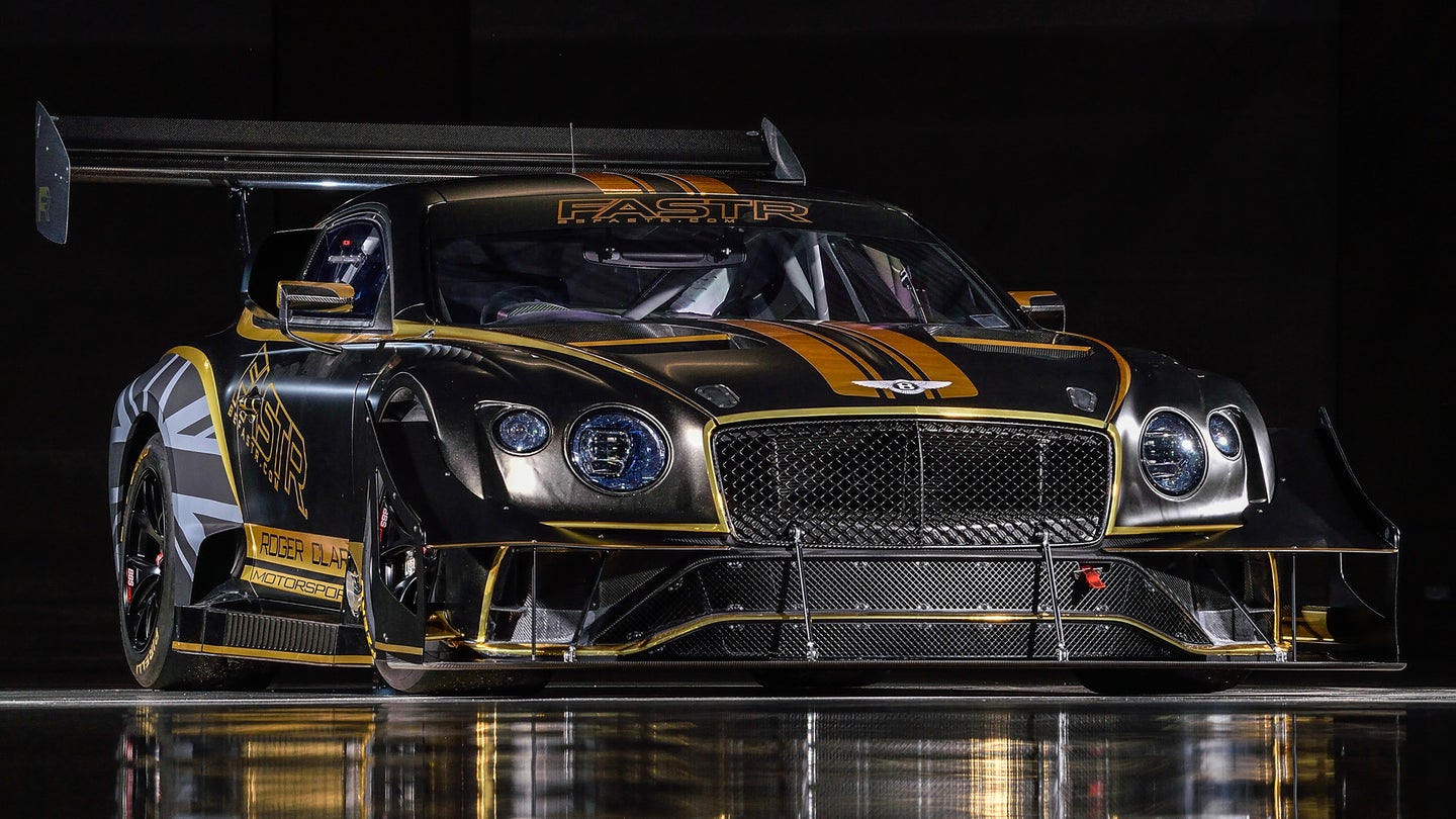 This Absurd Aero-Bodied Bentley Continental GT3 Will Race Up Pikes Peak This Year