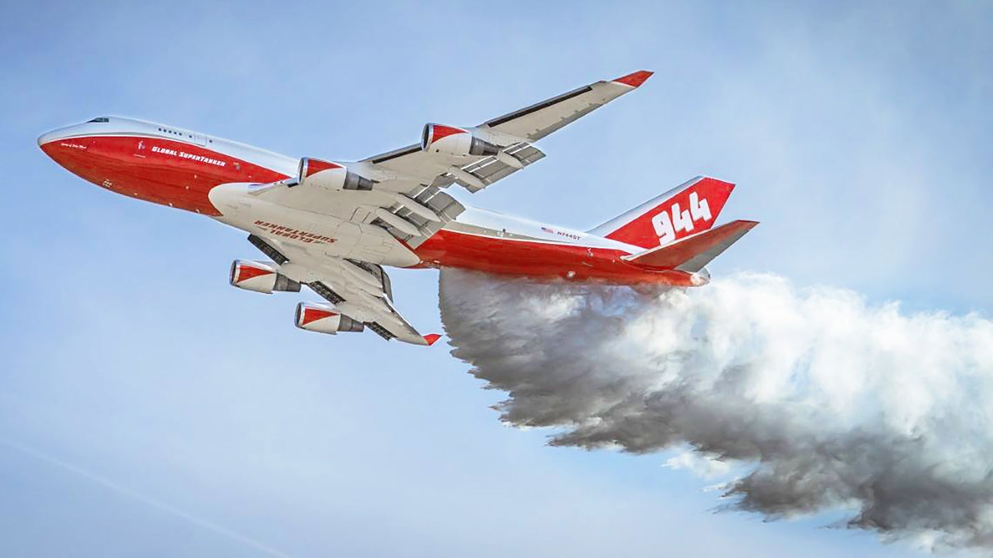 The Mighty Boeing 747 Supertanker May Have Fought Its Last Fire