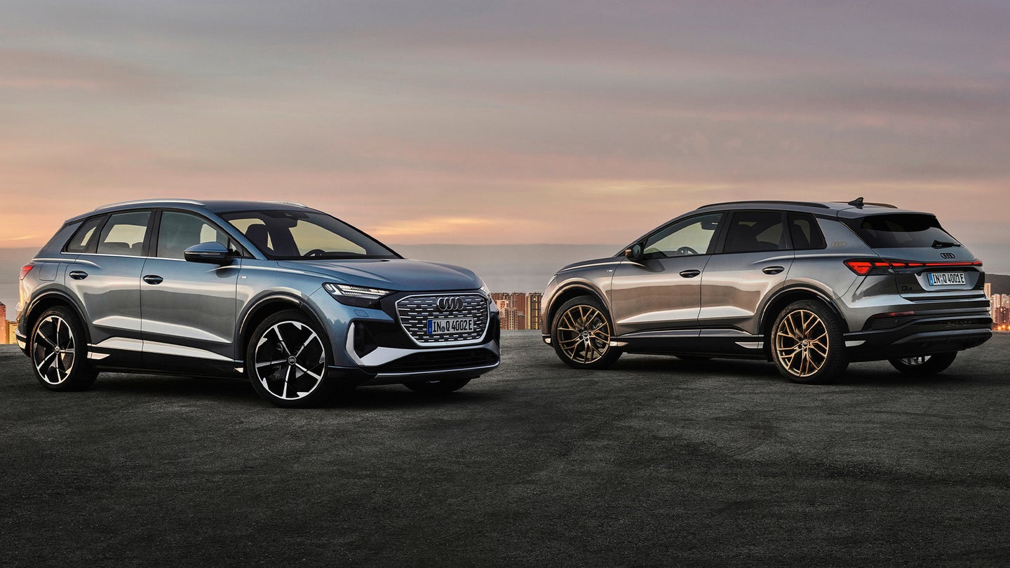 The New Audi Q4 E-Tron Crossover Is Audi’s Cheapest EV by Far