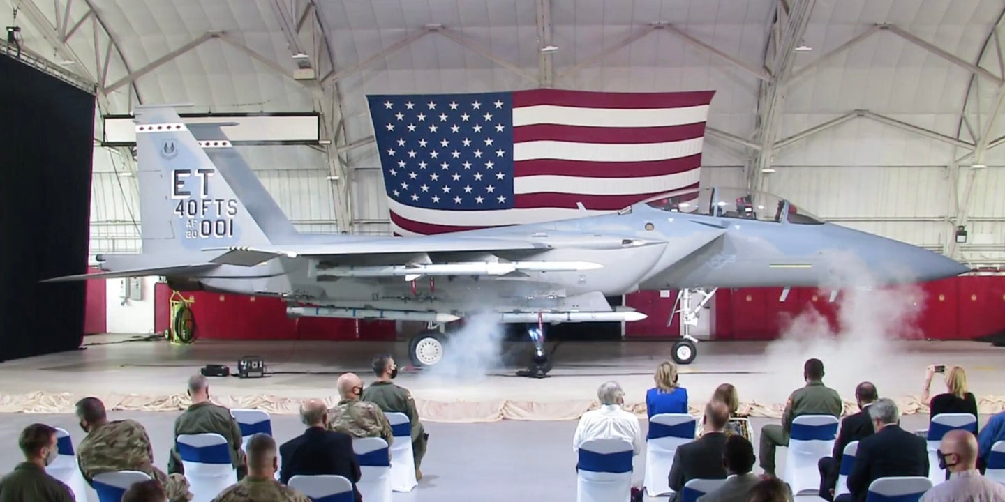 The F-15EX Is Now Officially Named The Eagle II