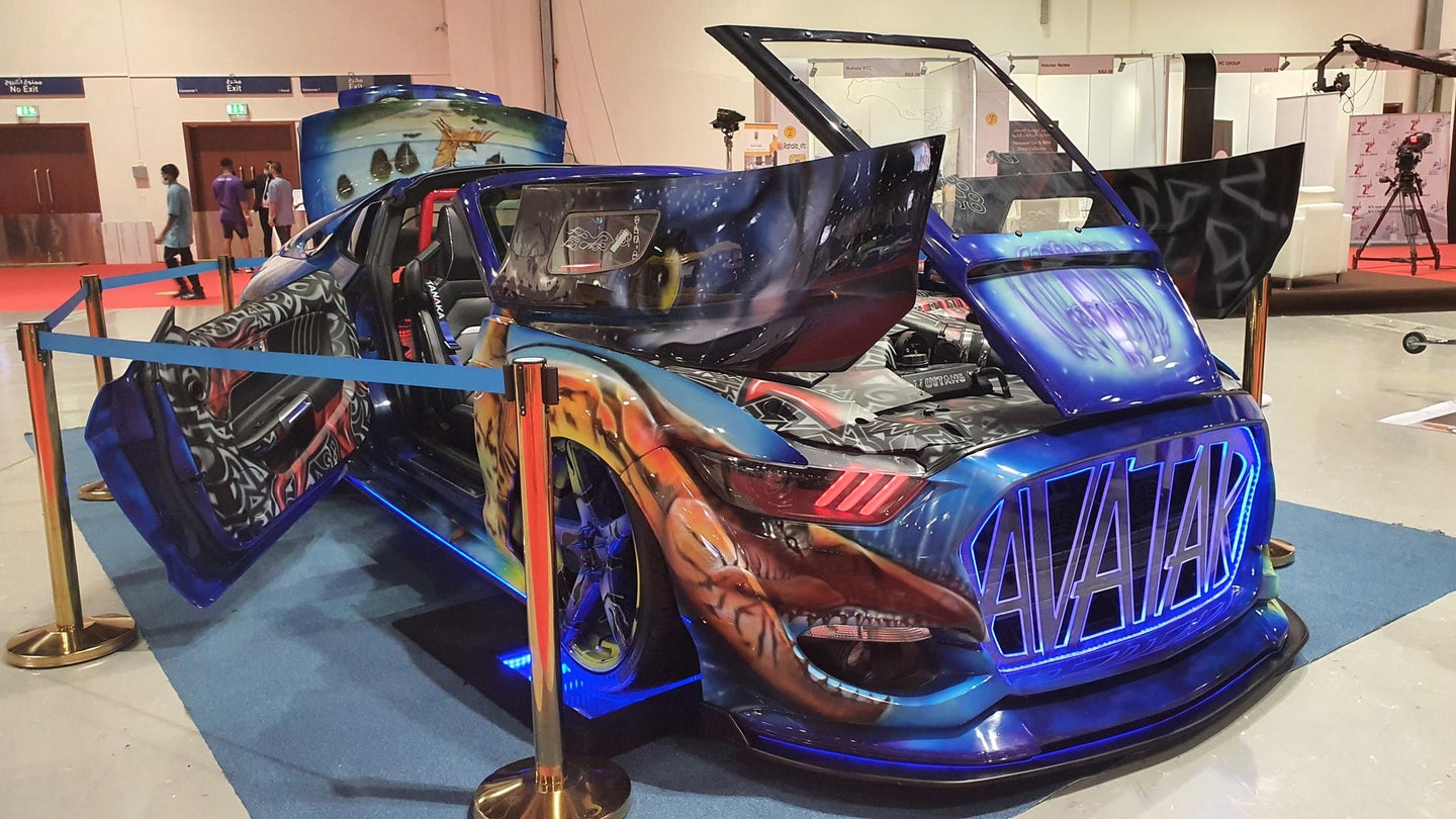 This Avatar-Themed Ford Mustang Monstrosity Was Built to Crush the Human Spirit