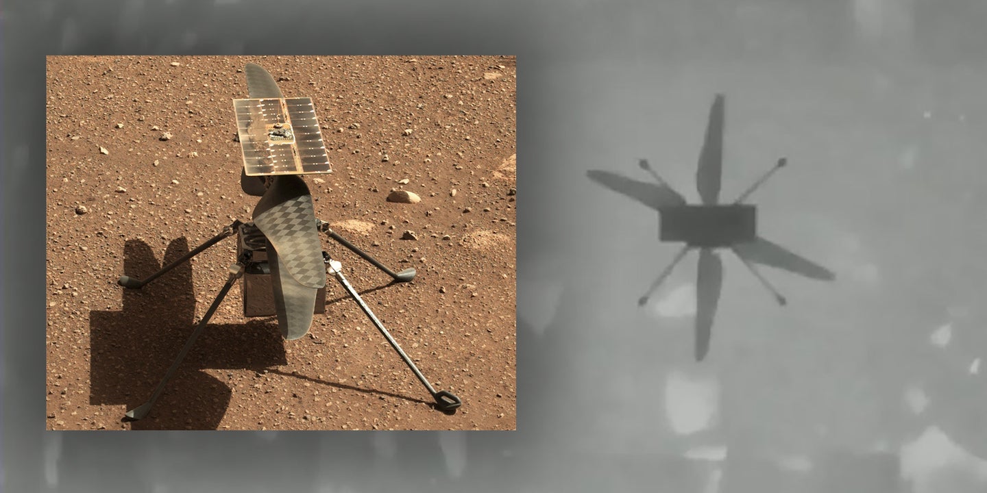 One Small Leap For A Drone Helicopter On Mars, One Giant Step For Mankind