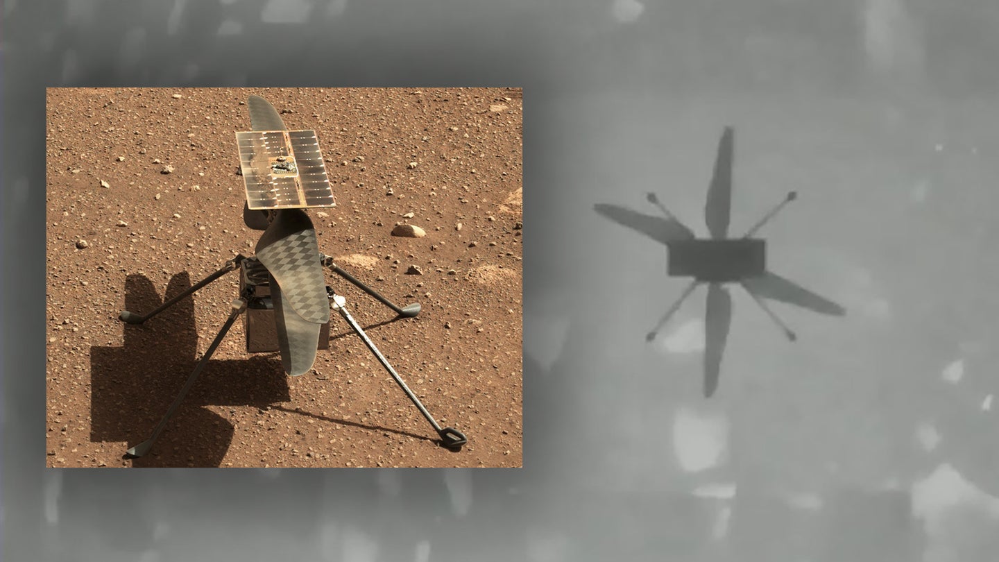 One Small Leap For A Drone Helicopter On Mars, One Giant Step For Mankind