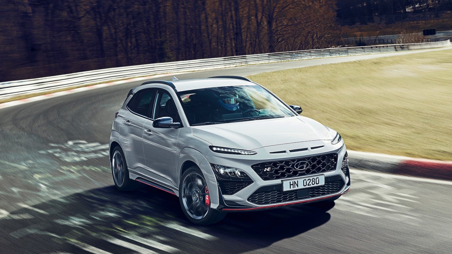 Hyundai Could Electrify Its N Performance Cars With Batteries and Hydrogen