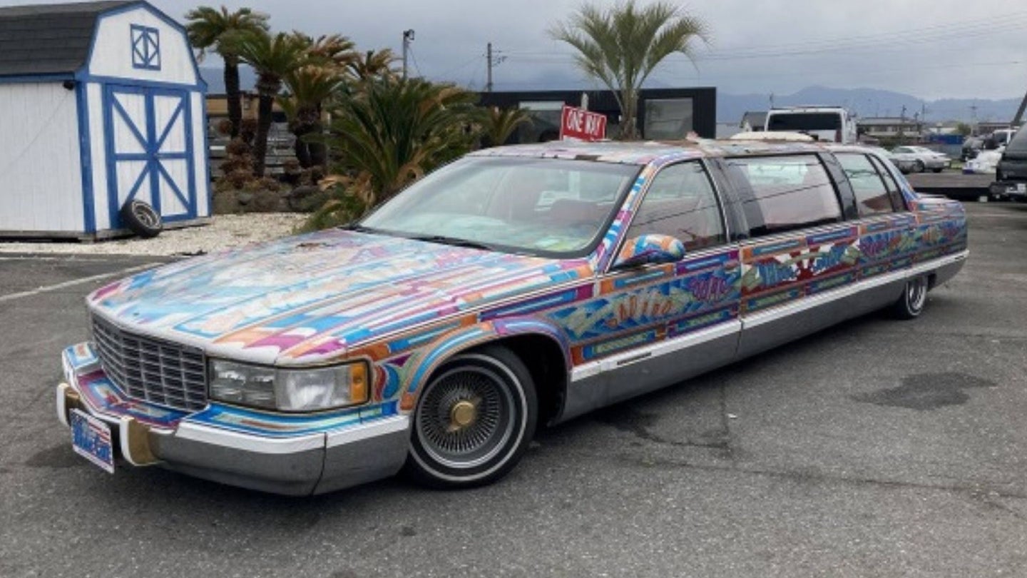 This Wild 1994 Cadillac Limo Is What Happens When Japan Gets Ahold of a Big American Slab