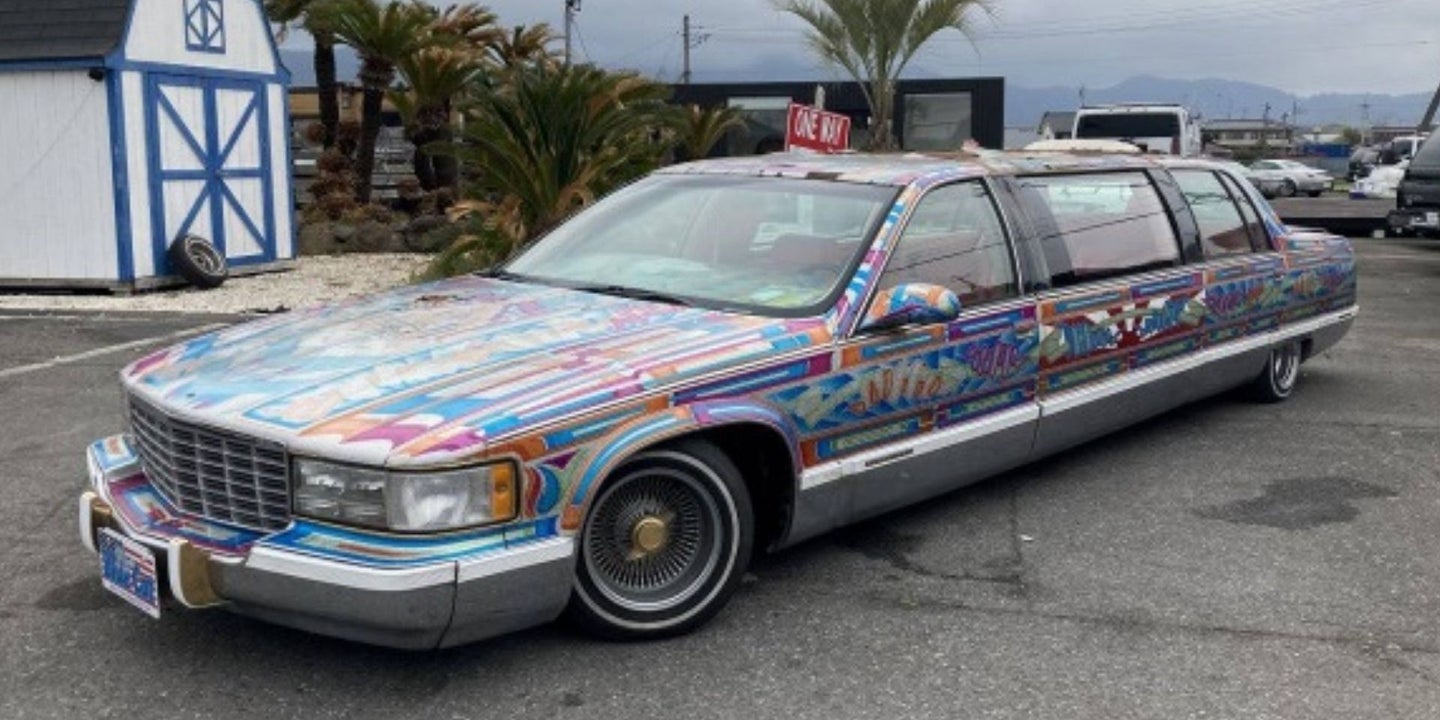 This Wild 1994 Cadillac Limo Is What Happens When Japan Gets Ahold of a Big American Slab