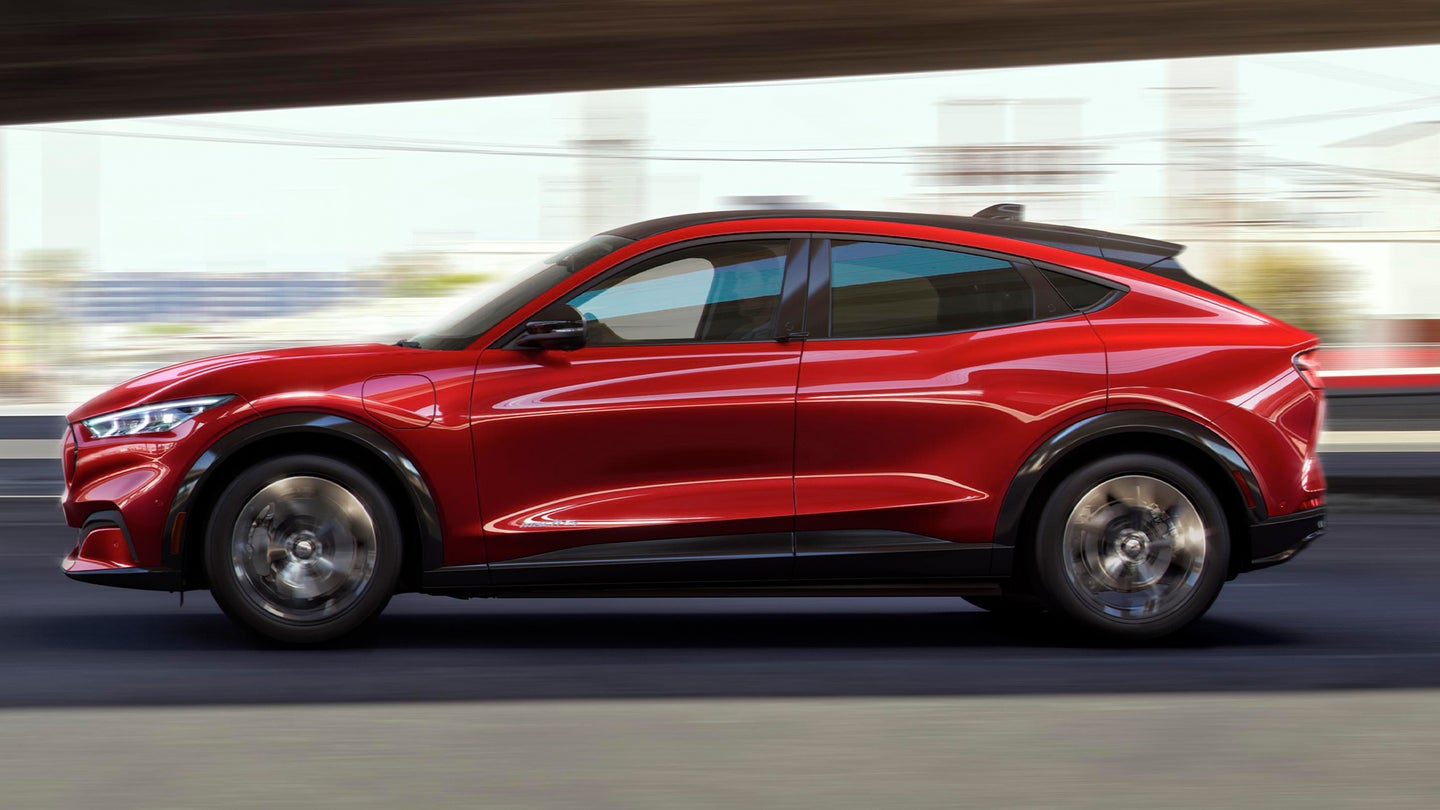A Software Bug Is Keeping Early Ford Mustang Mach-E Crossovers From Starting