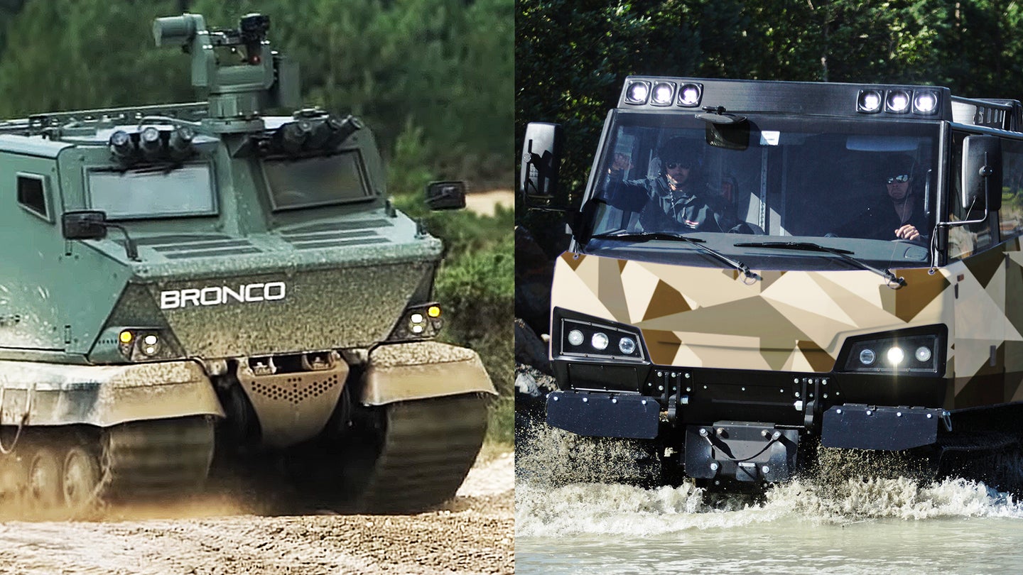These Are The Two Companies Competing To Build The Army’s Next Arctic Combat Vehicle