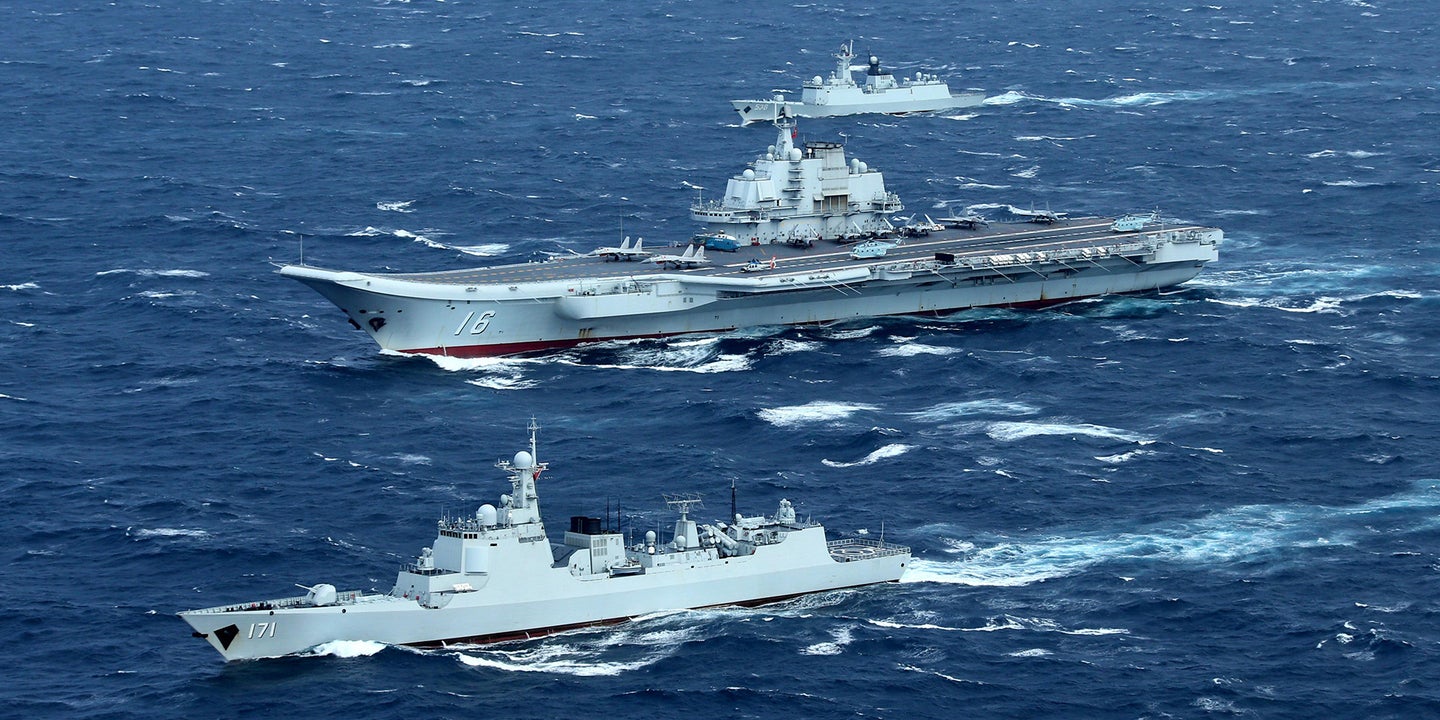 China’s Liaoning Carrier Strike Group Passes Through Japan’s Miyako Strait