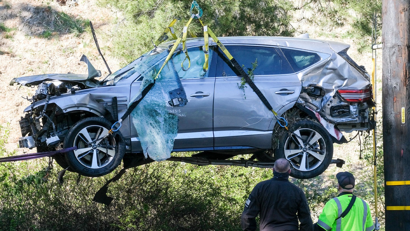 Tiger Woods Was Doing Nearly Double the 45 MPH Speed Limit Before LA Crash: Police