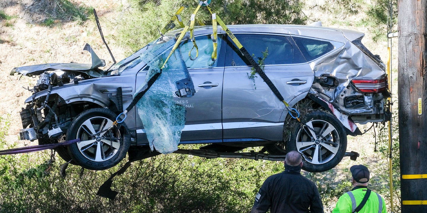 Tiger Woods Was Doing Nearly Double the 45 MPH Speed Limit Before LA Crash: Police