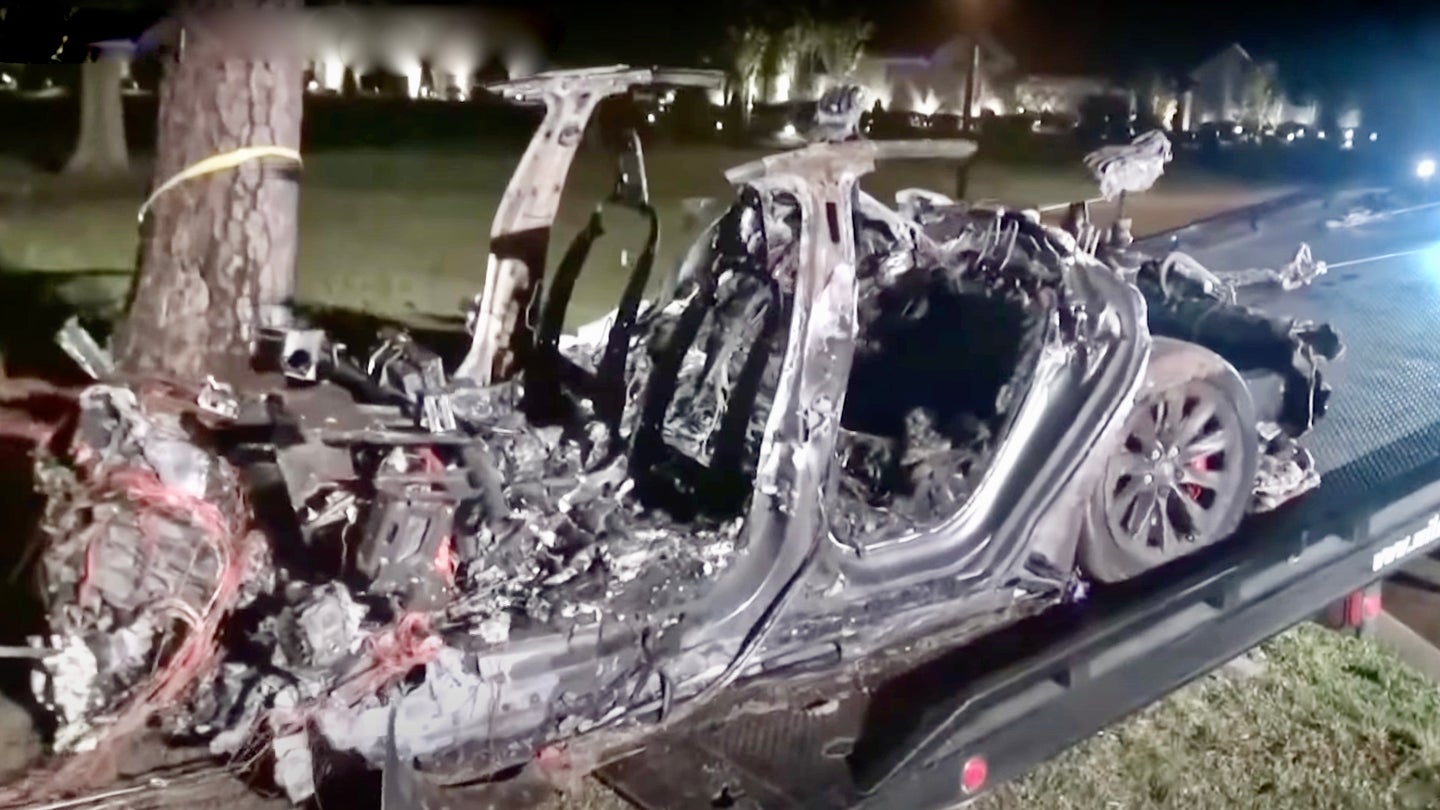 NTSB Reports Tesla Model S Owner Killed in Fiery April Crash Got Into Driver’s Seat Initially