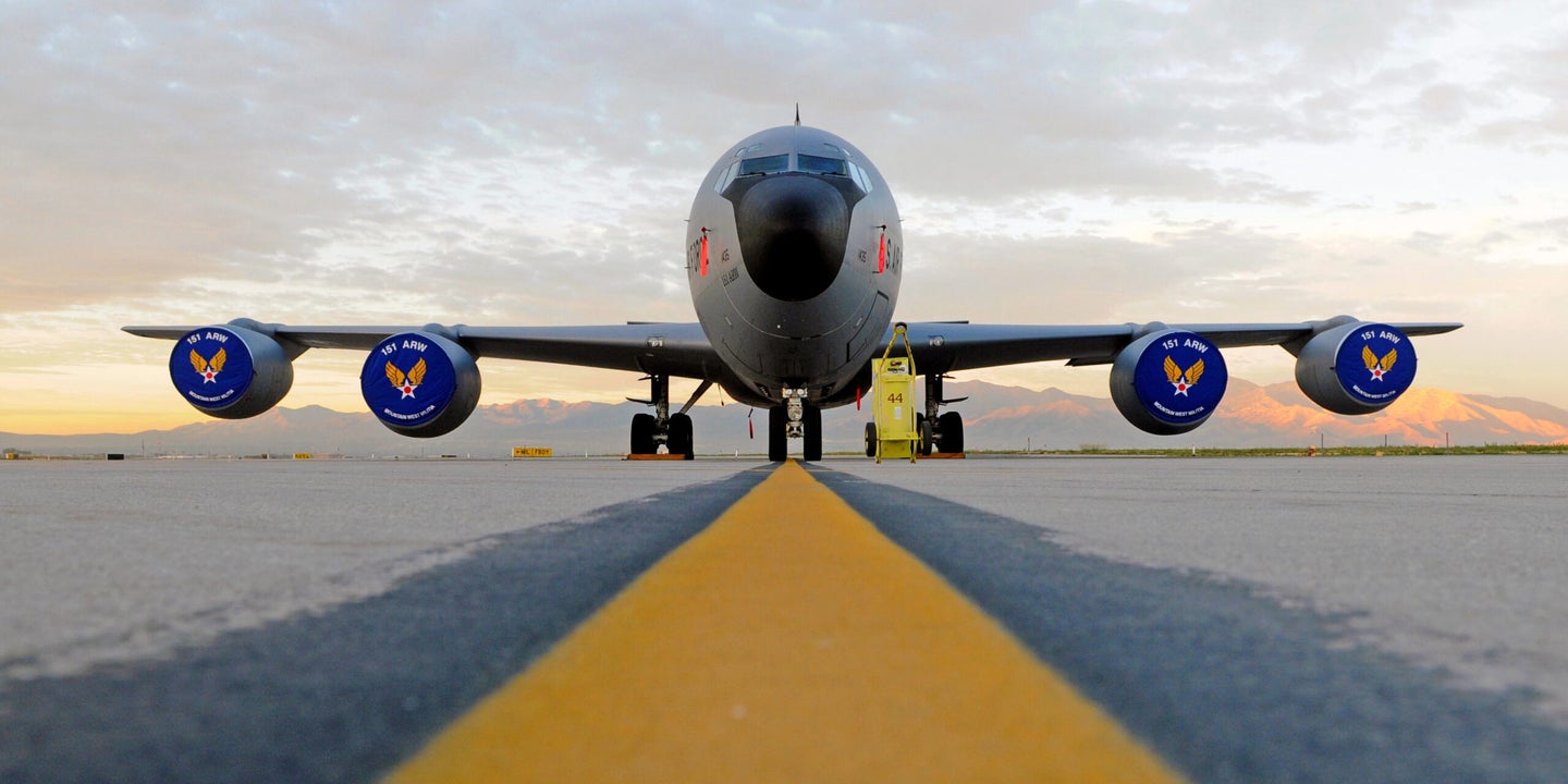 KC-135 Tanker Tested With Loyal Wingman Drone