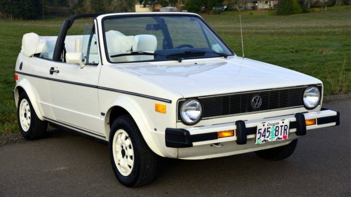 Money Can&#8217;t Buy Love But It Can Buy Your Wife&#8217;s Favorite 1985 VW Cabrio