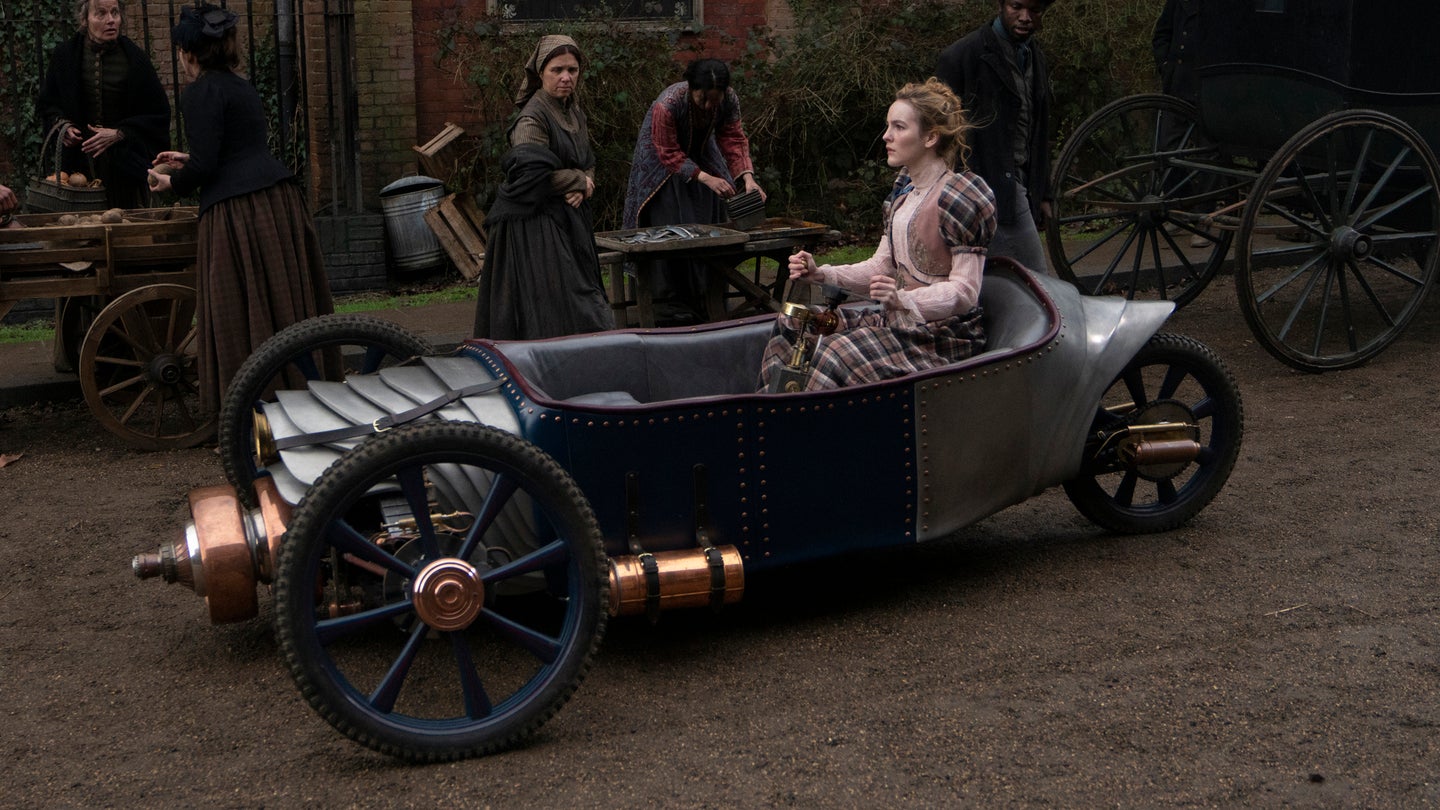 Check Out This Dope Steampunk Three-Wheeler in HBO’s The Nevers