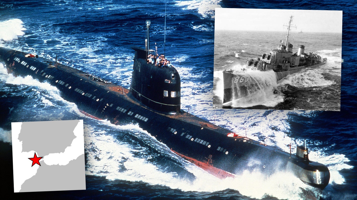 The Hunt For A Soviet Submarine Desperately Trying To Sneak Through The Strait Of Gibraltar
