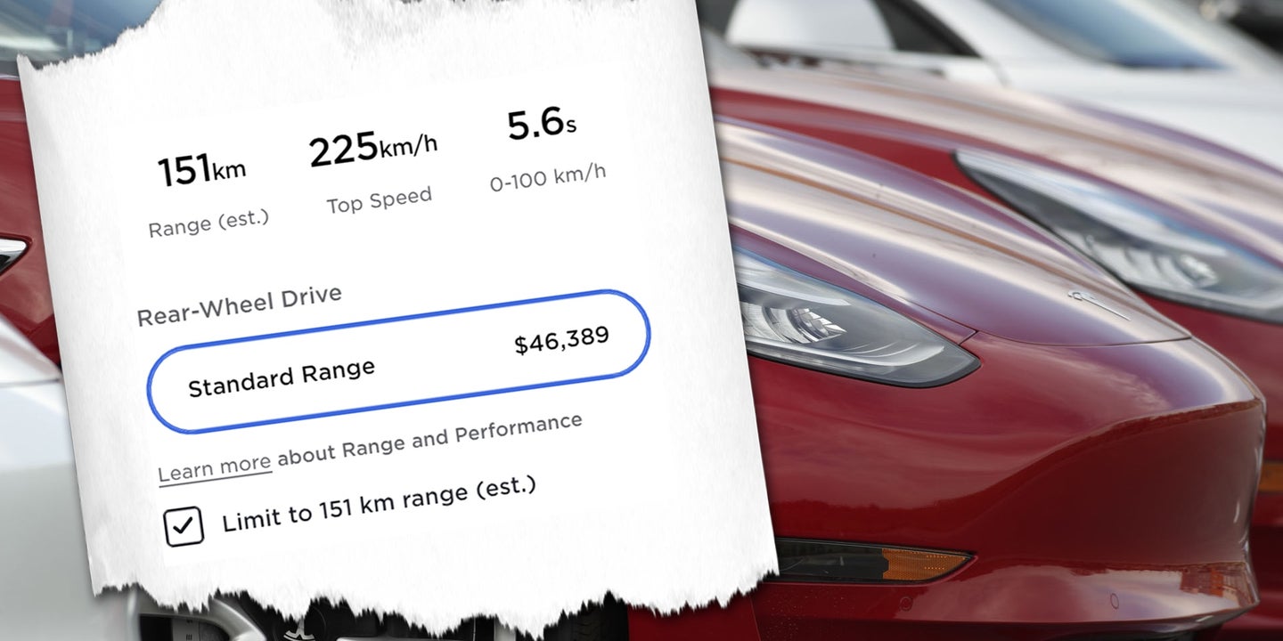Here’s Why Tesla Still Sells a 94-Mile Model 3 Without Autopilot in Canada