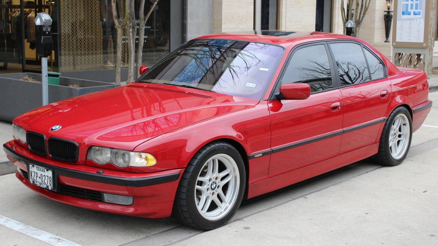 Buy This Stick-Shift 2001 7 Series With an M5 V8 Swap and Own the Ultimate BMW Sedan