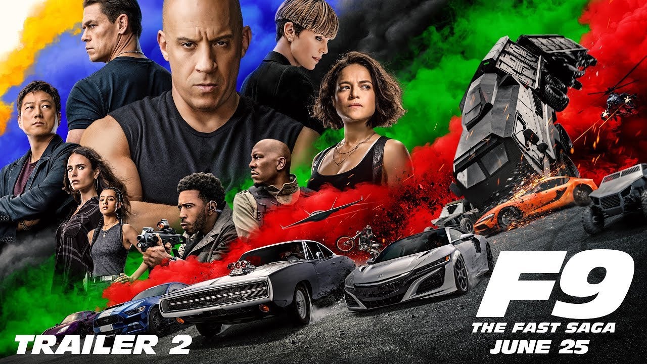 The Second Fast & Furious 9 Trailer Dropped Today and I've Got Questions