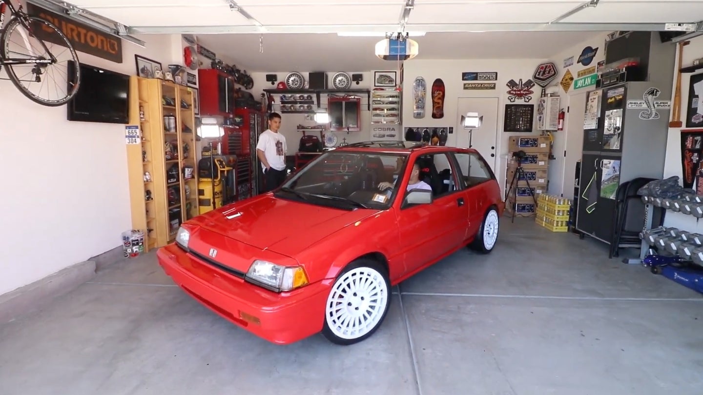 Brothers Surprise Their Dad By Restoring His ’87 Honda Civic Si to Factory Fresh Condition