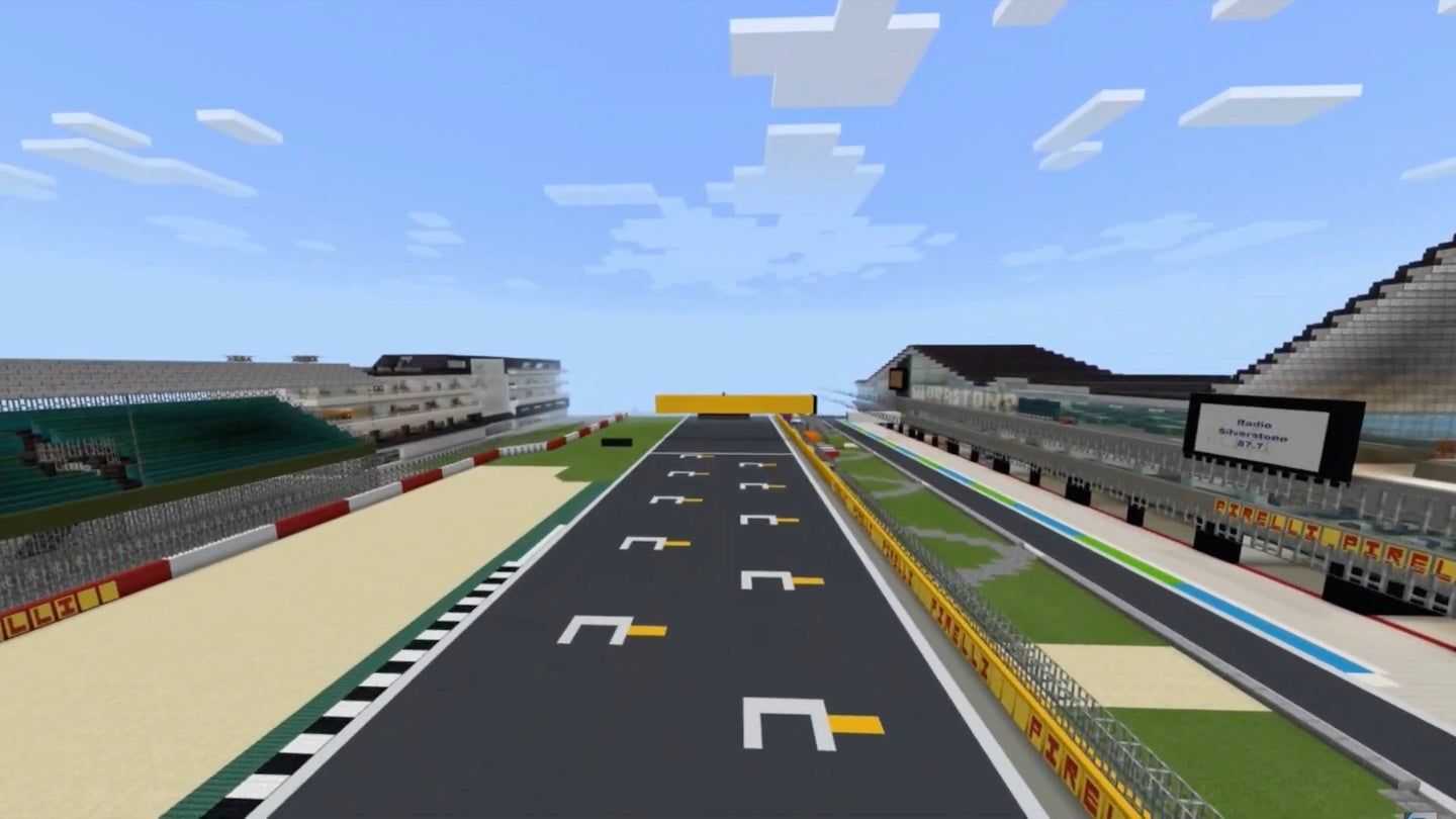 F1 Superfans Spent Months Recreating Silverstone Circuit in Minecraft and It’s Uncanny