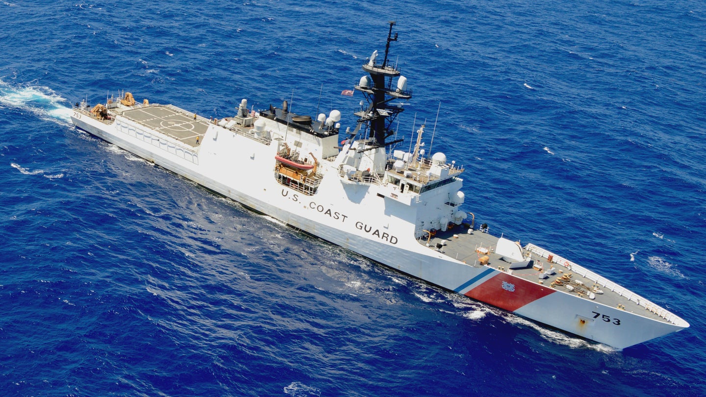 U.S. Coast Guard Cutter Enters The Tense Black Sea Highlighting The Service’s Overseas Presence