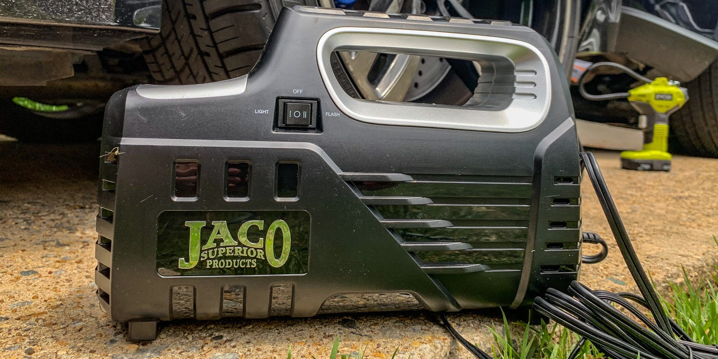 We Ramp Up the PSI While Testing the Jaco SmartPro 2.0 AC/DC Digital Tire Inflator