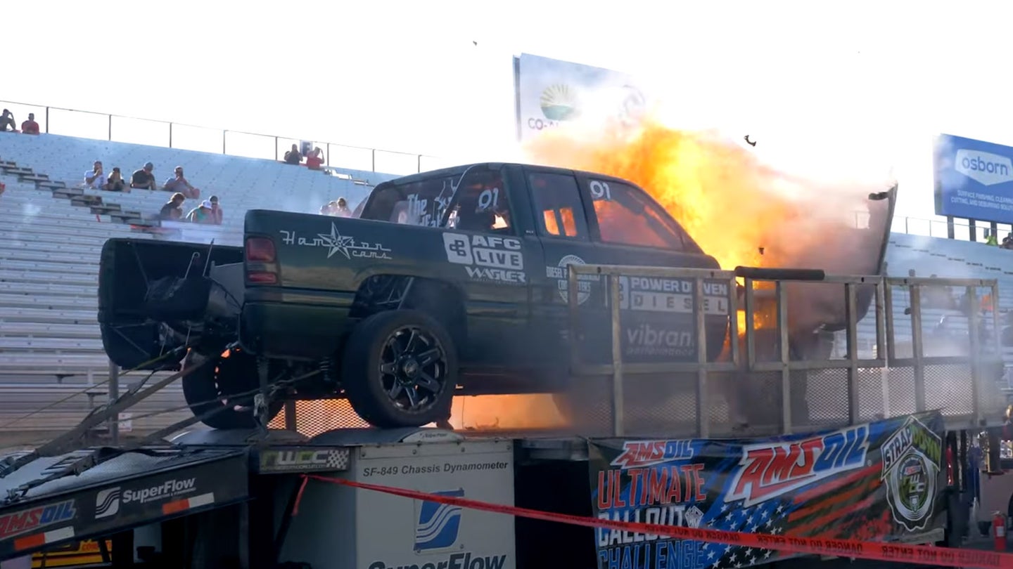 Watch a 2,700-HP Dodge Cummins Truck Explode Twice in the Same Weekend