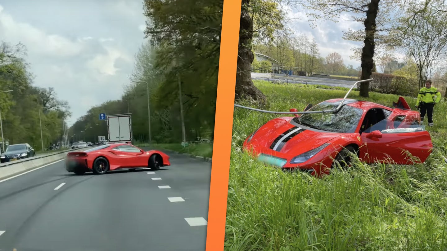 Embarrassing Ferrari 488 Pista Crash Is a Lesson on Knowing Your Limits