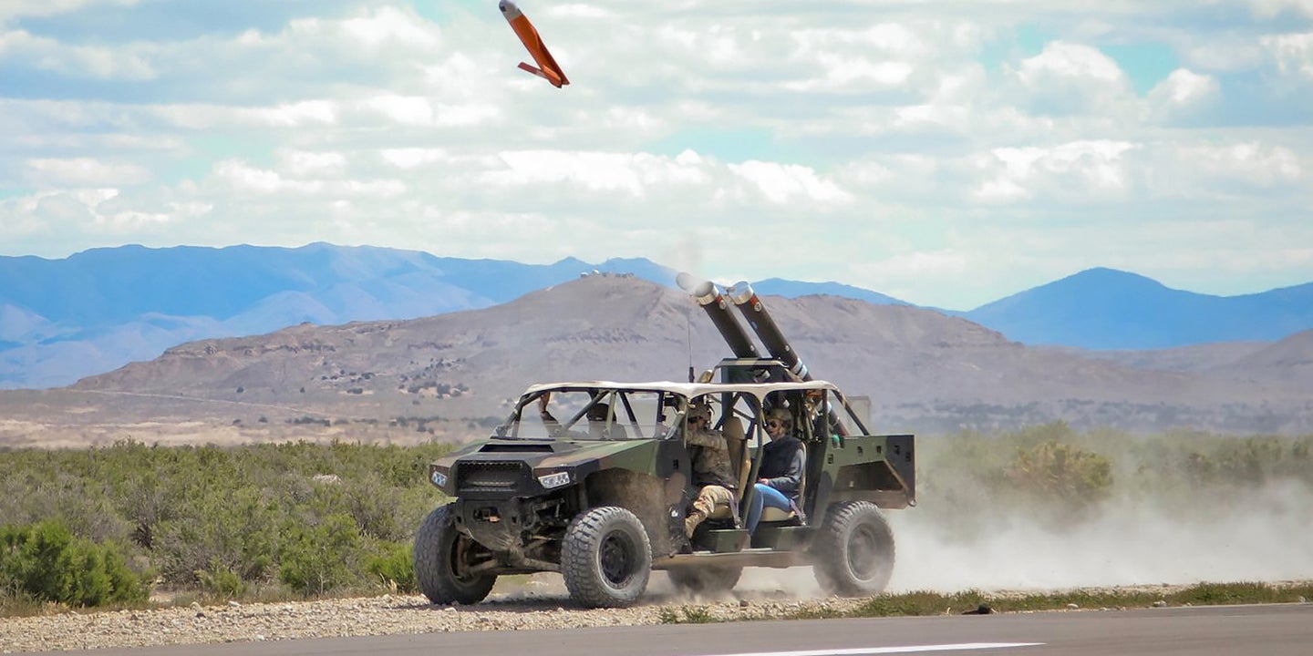 The Army Is Testing Arming Its Light Tactical Vehicles With Drones (Updated)