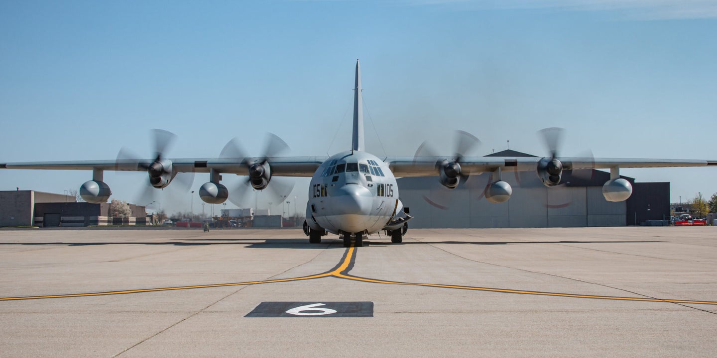 The Marine Corps Just Said Goodbye To Its Last Legacy C-130 Hercules Transport Plane