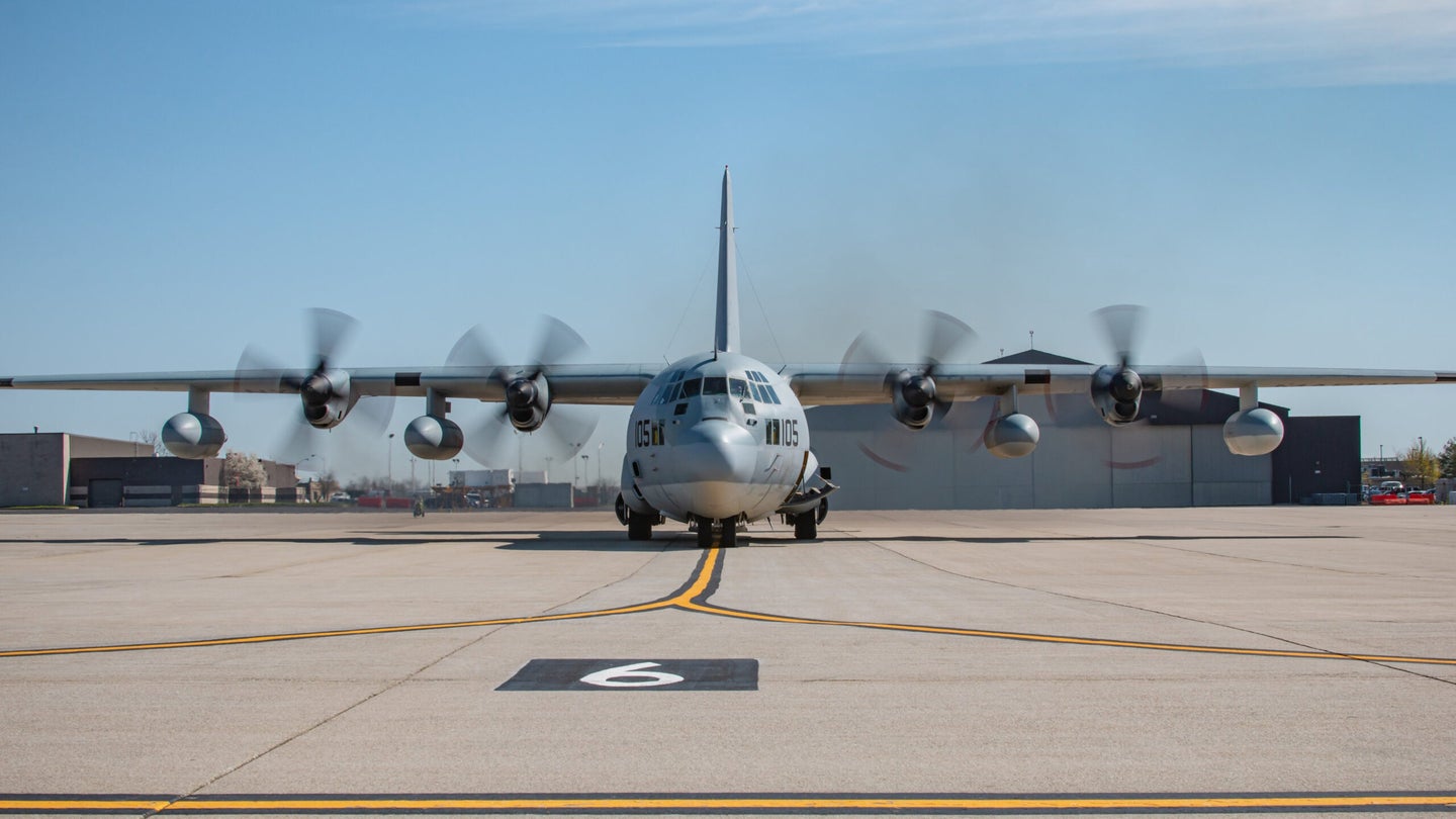 The Marine Corps Just Said Goodbye To Its Last Legacy C-130 Hercules Transport Plane